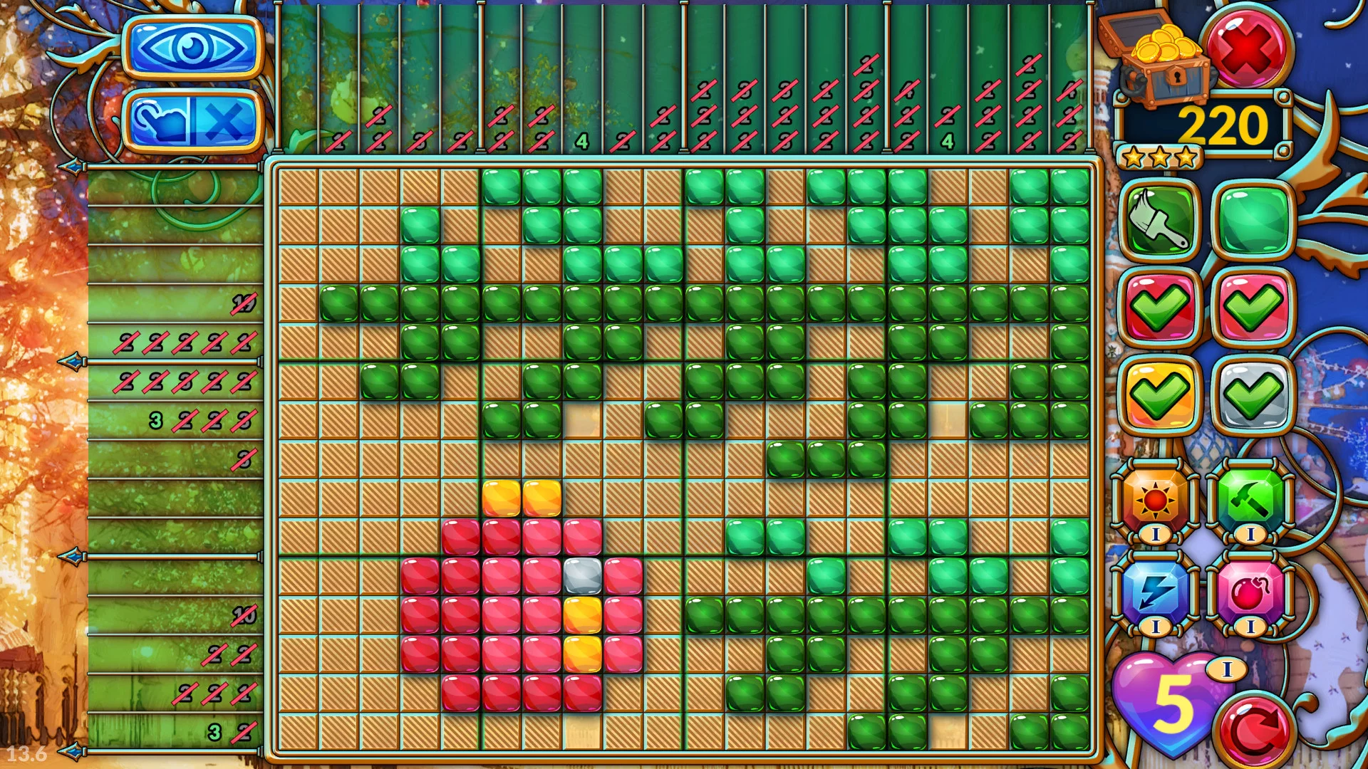 Изображение игры: Travel Mosaics 6: Christmas Around the World