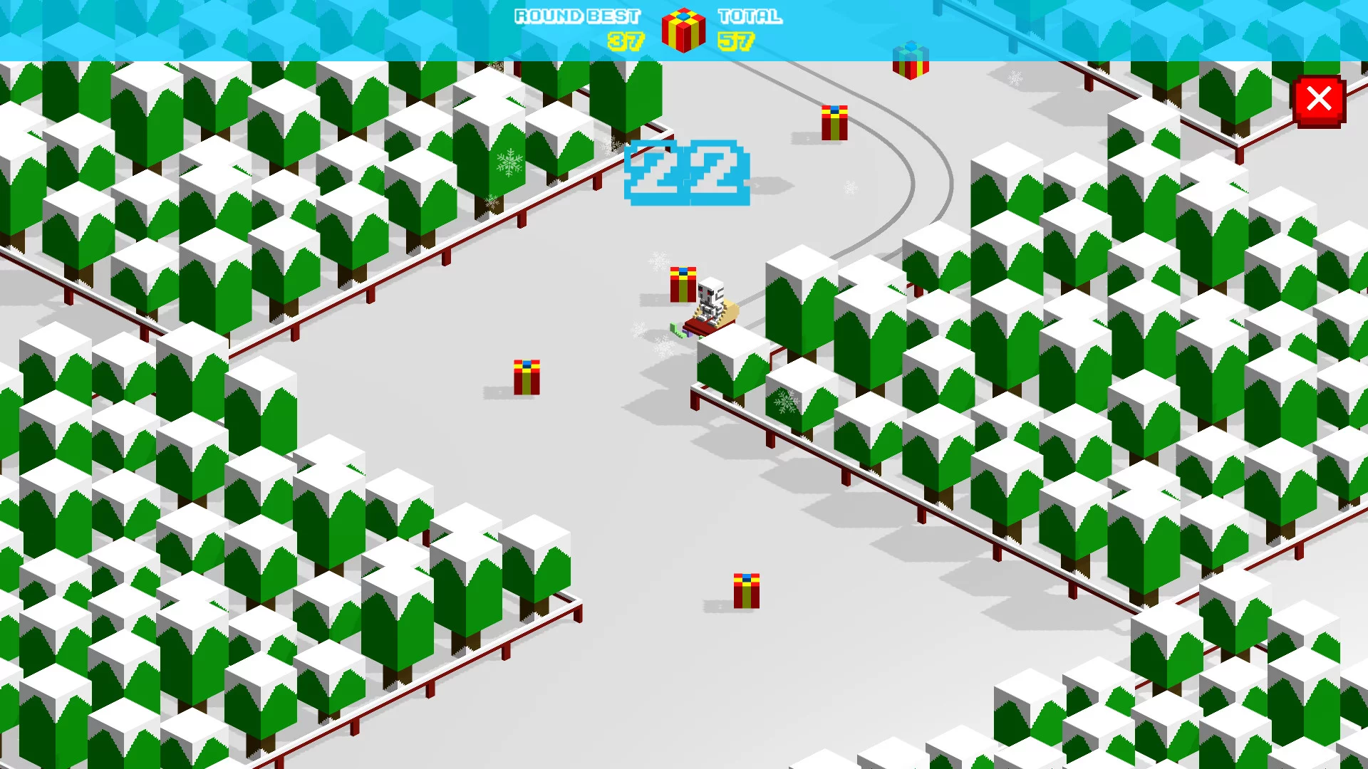 Изображение игры: Christmas Race
