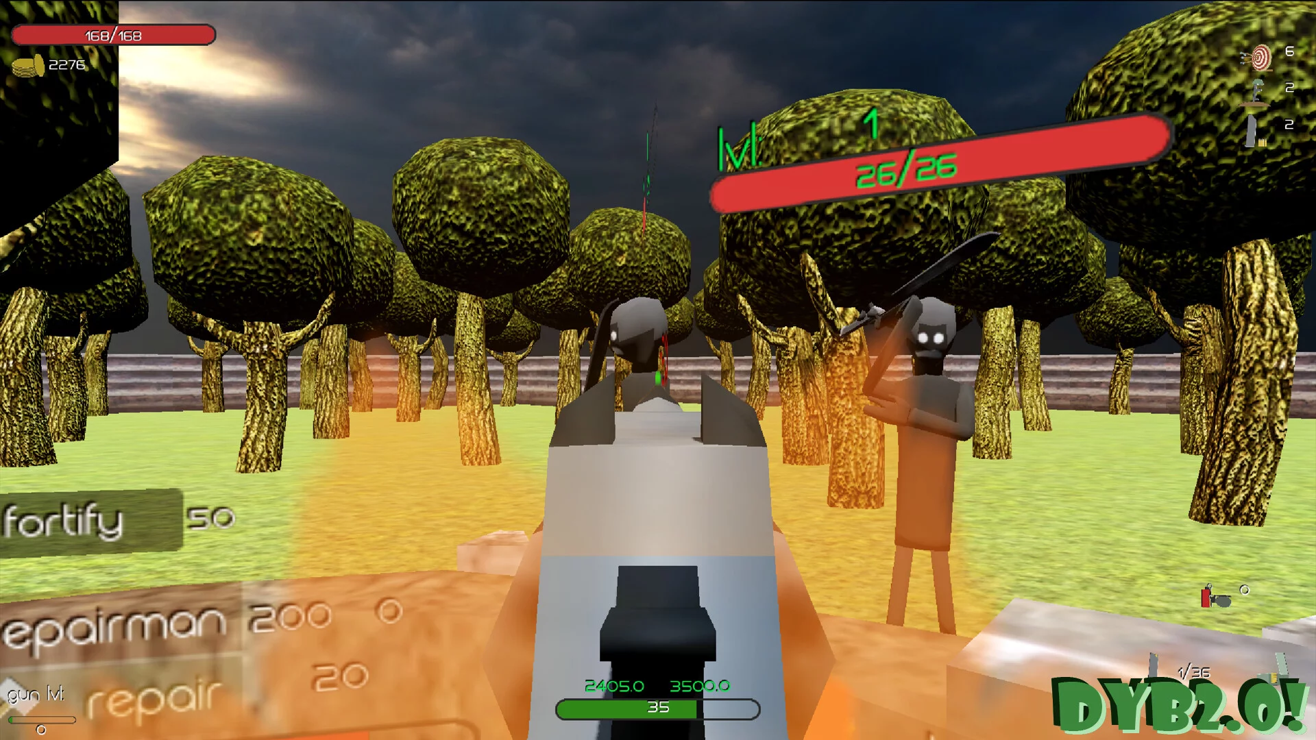Изображение игры: Defend Your Buttress