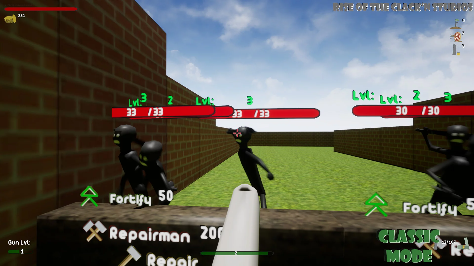 Изображение игры: Defend Your Buttress