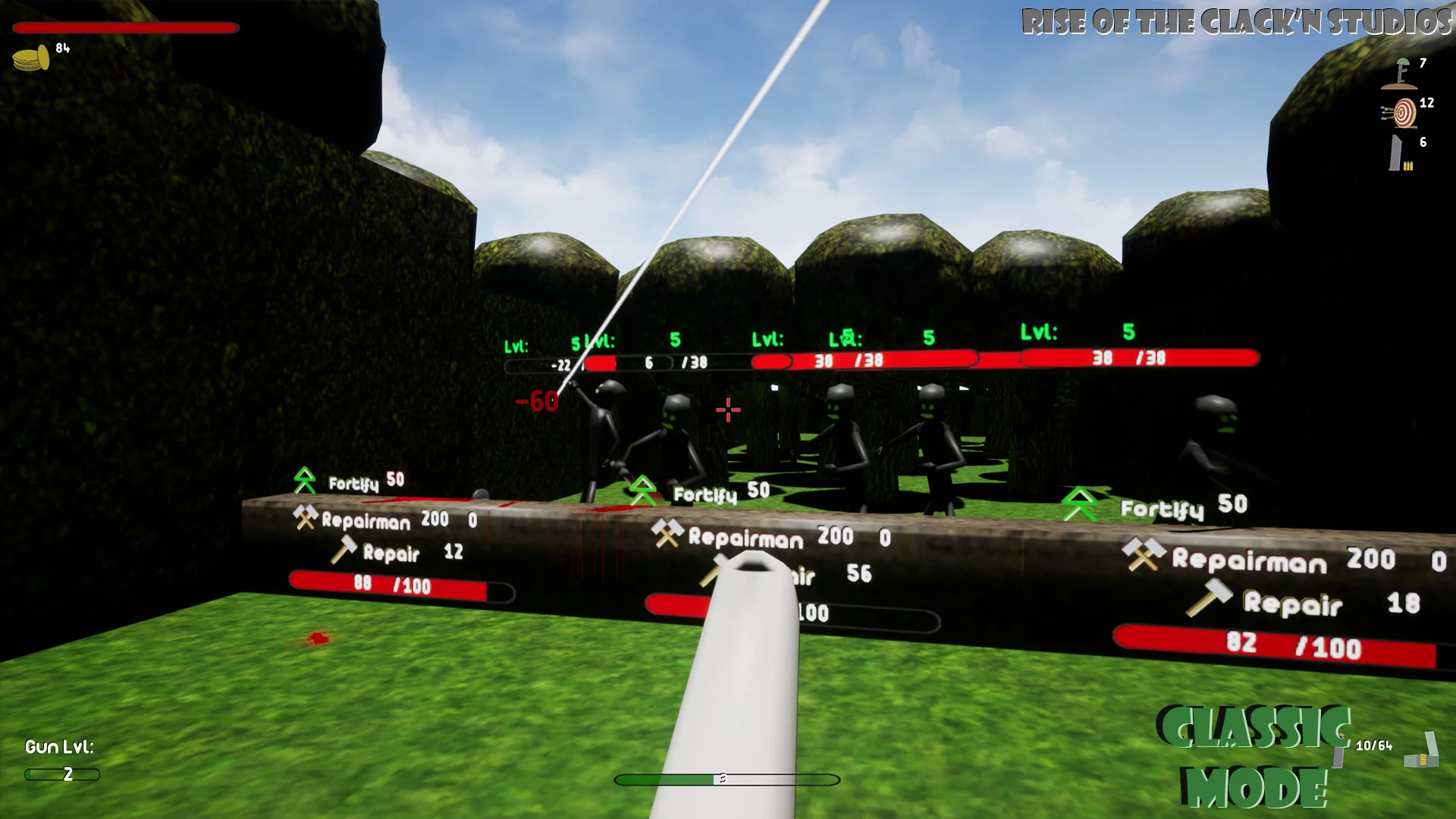Изображение игры: Defend Your Buttress
