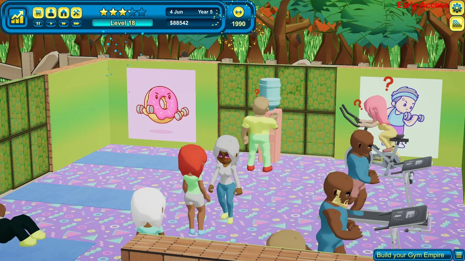 Изображение игры: Gym Empire - Idle Gym Tycoon Management