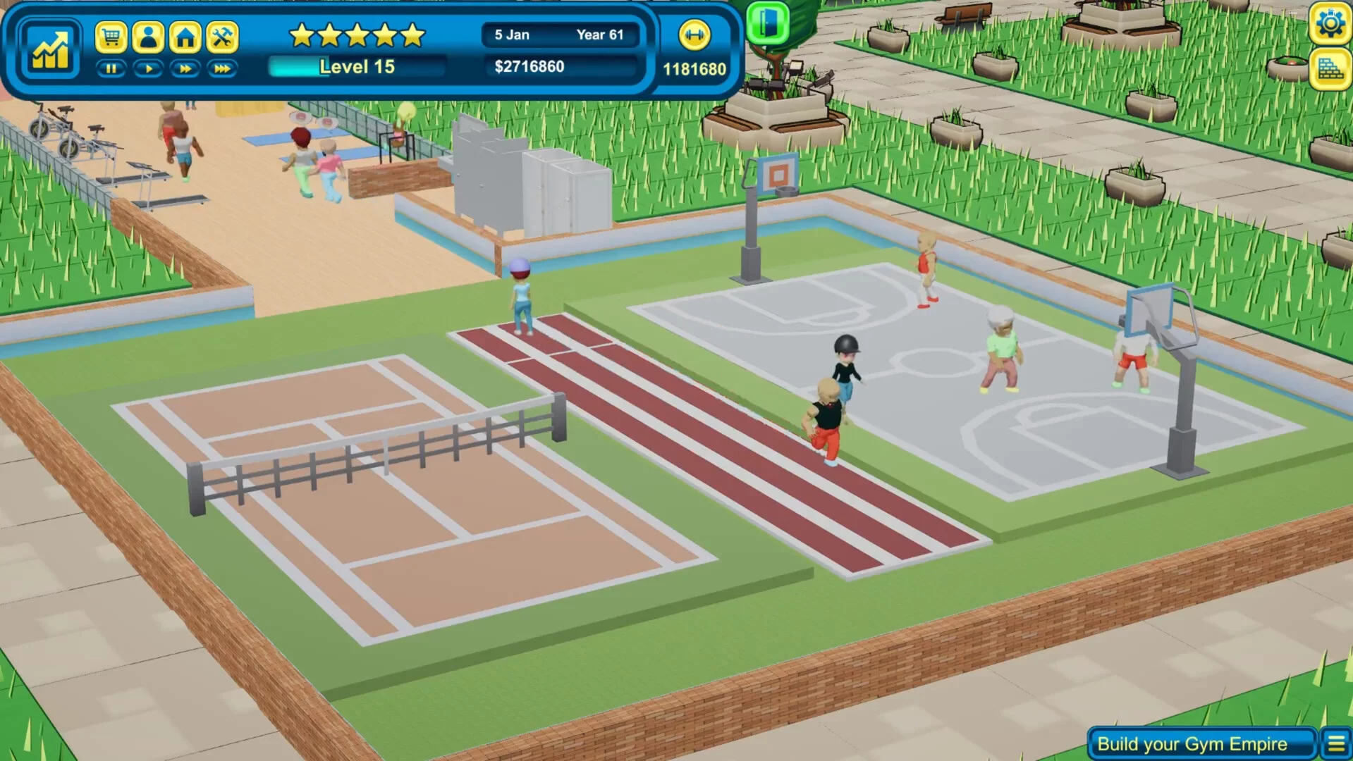Изображение игры: Gym Empire - Idle Gym Tycoon Management