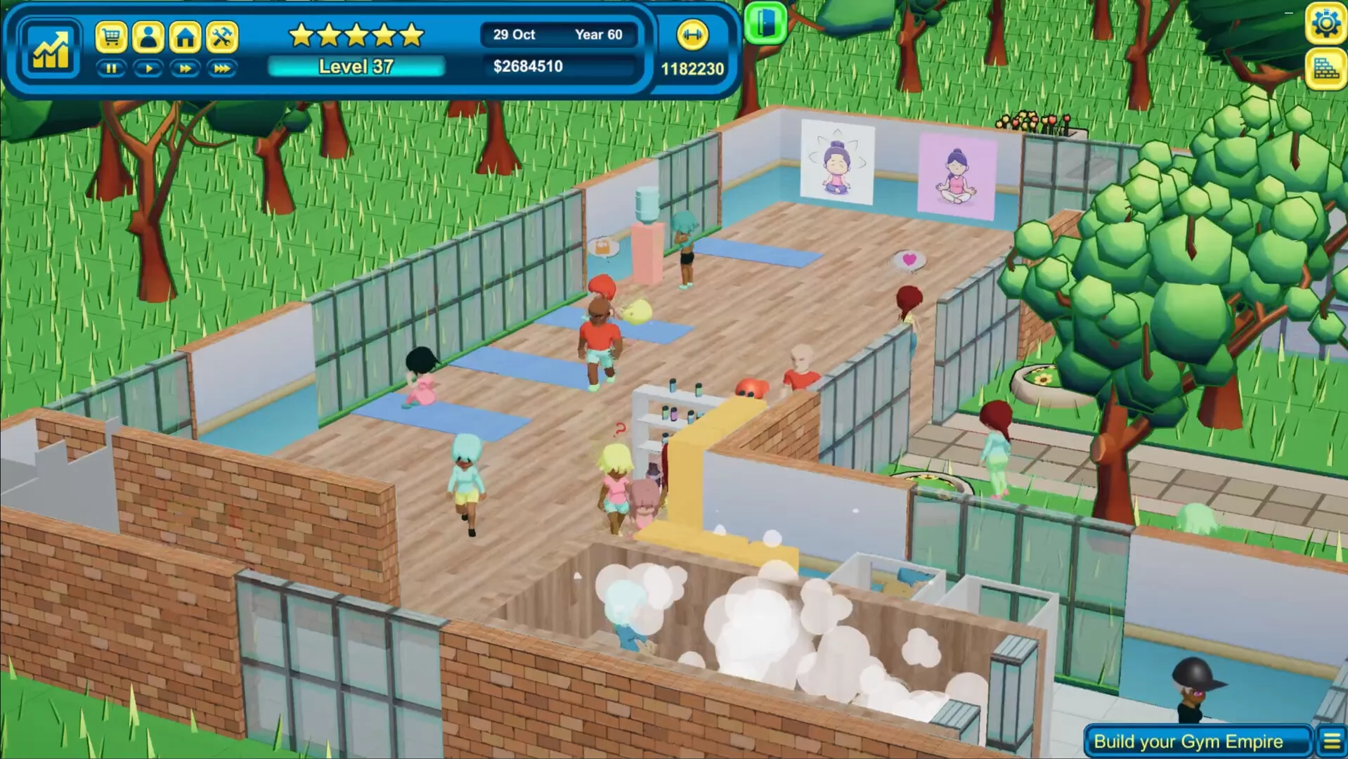 Изображение игры: Gym Empire - Idle Gym Tycoon Management