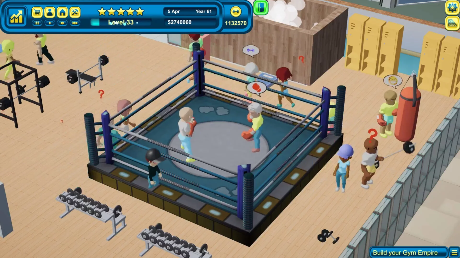 Изображение игры: Gym Empire - Idle Gym Tycoon Management