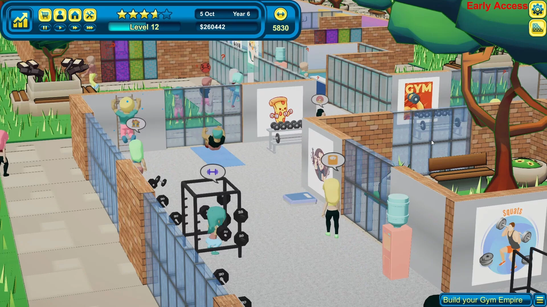 Изображение игры: Gym Empire - Idle Gym Tycoon Management