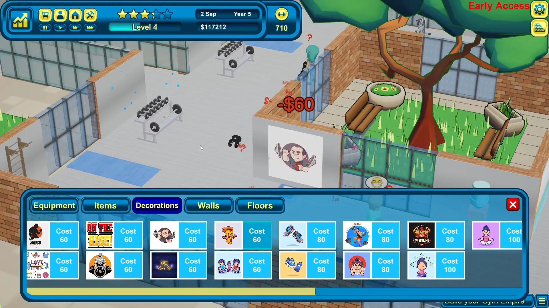 Изображение игры: Gym Empire - Idle Gym Tycoon Management