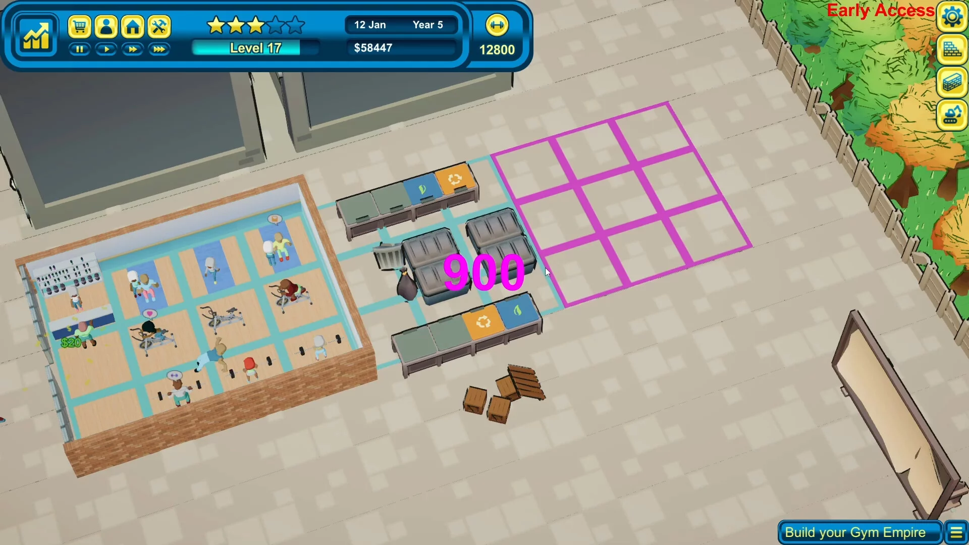 Изображение игры: Gym Empire - Idle Gym Tycoon Management