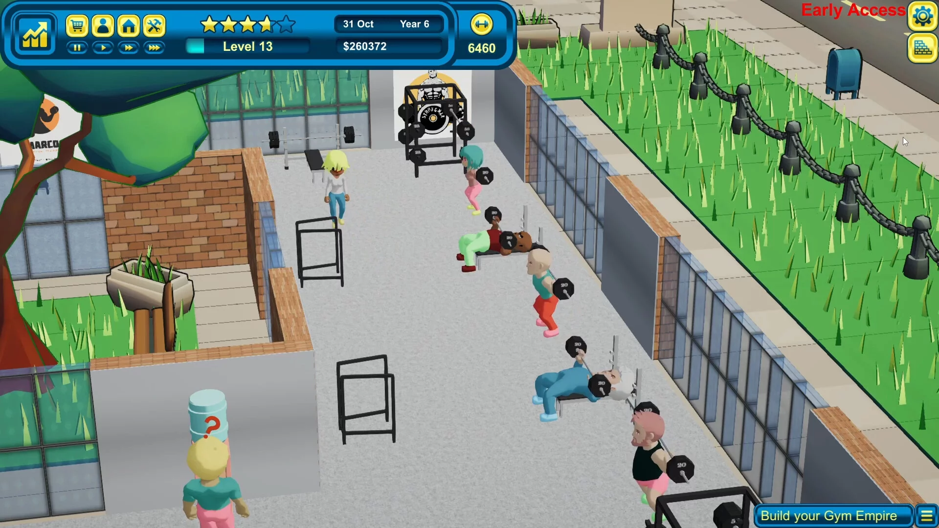 Изображение игры: Gym Empire - Idle Gym Tycoon Management