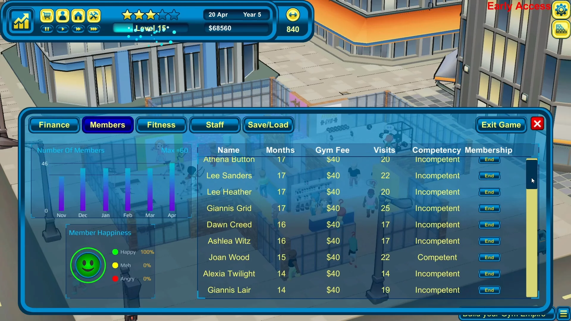 Изображение игры: Gym Empire - Idle Gym Tycoon Management