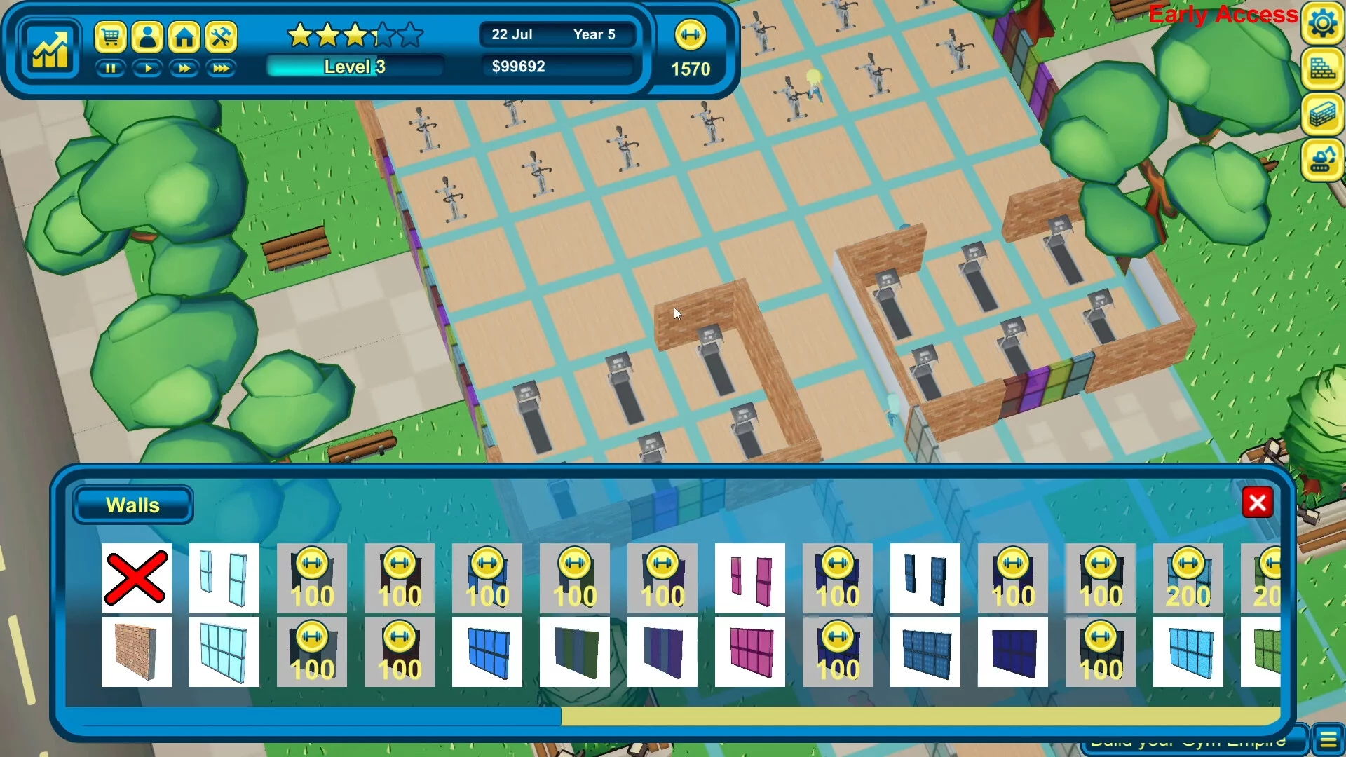 Изображение игры: Gym Empire - Idle Gym Tycoon Management