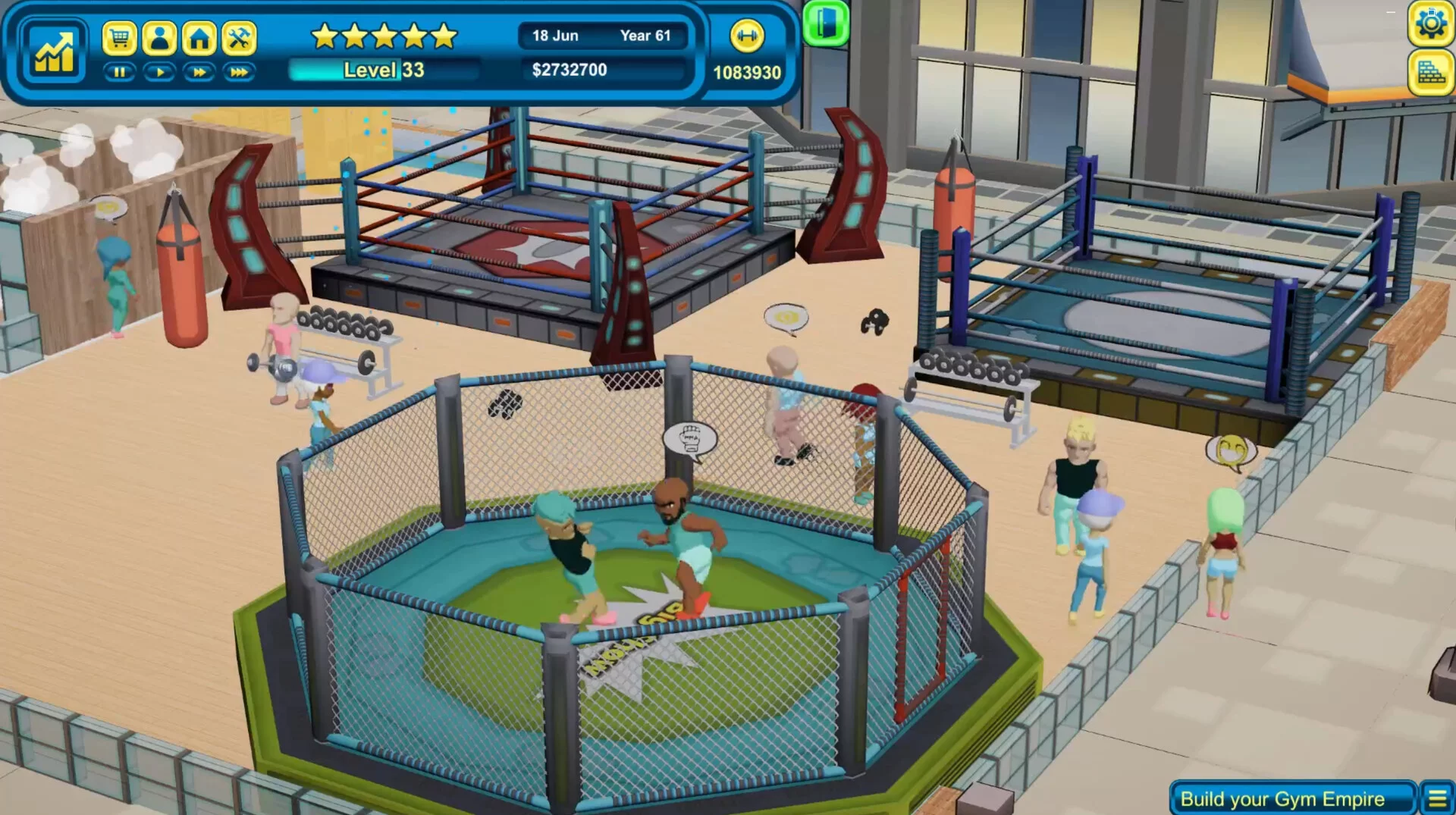 Изображение игры: Gym Empire - Idle Gym Tycoon Management