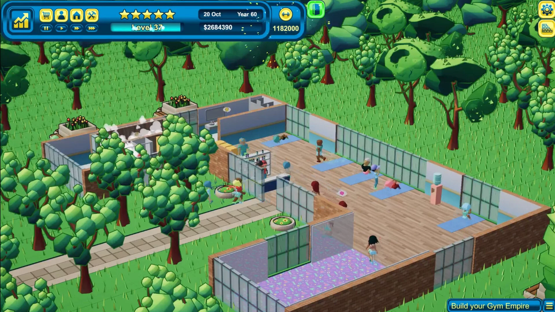 Изображение игры: Gym Empire - Idle Gym Tycoon Management
