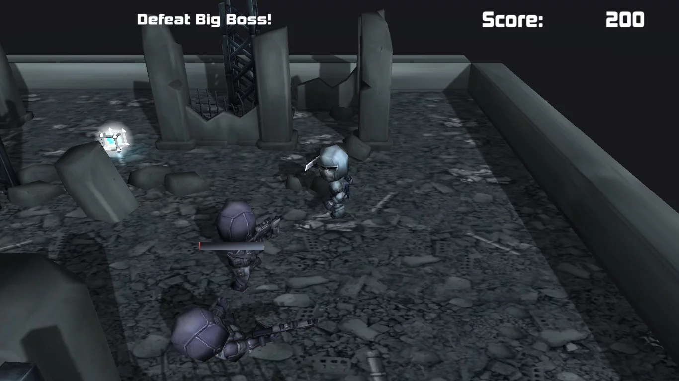 Изображение игры: Robot Warriors