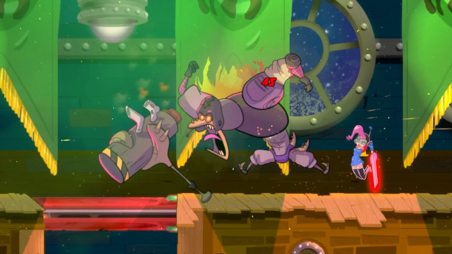 Изображение игры: Raygun Gadabout