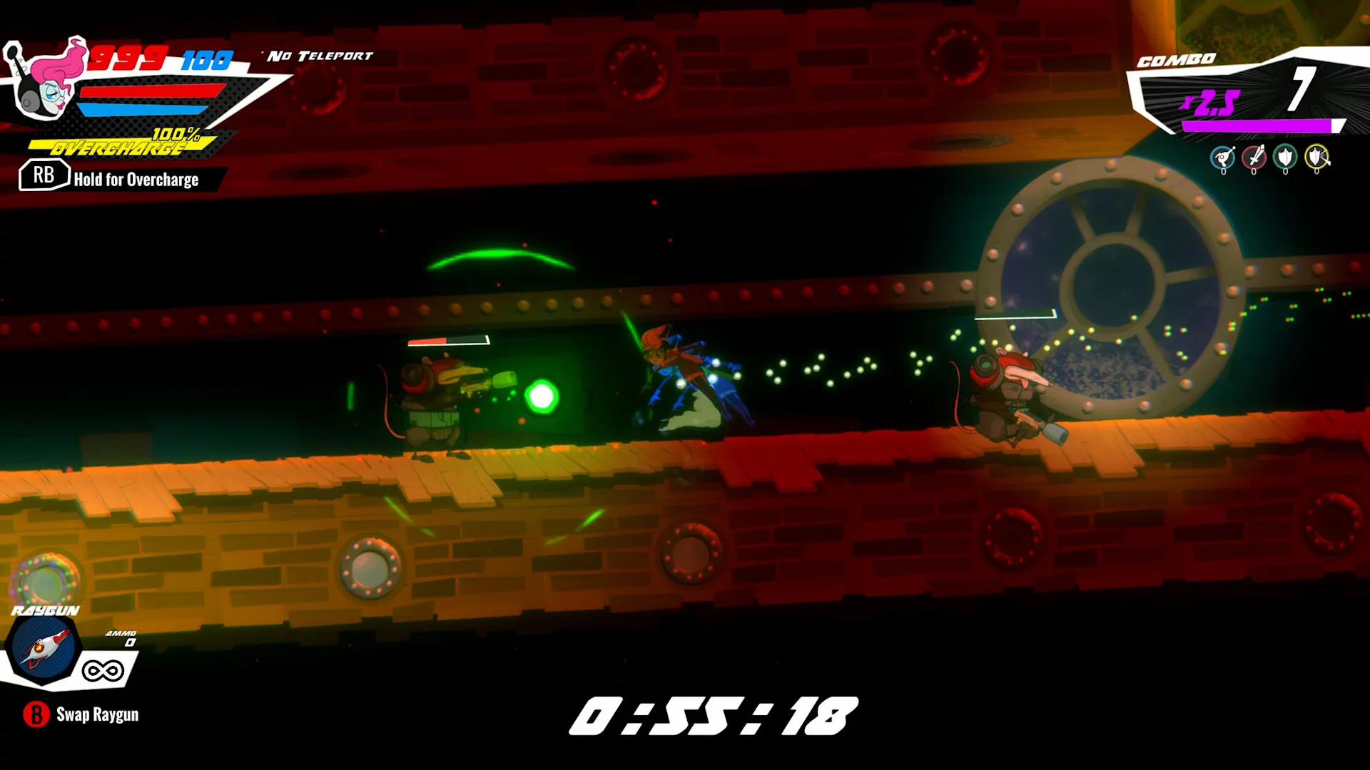 Изображение игры: Raygun Gadabout