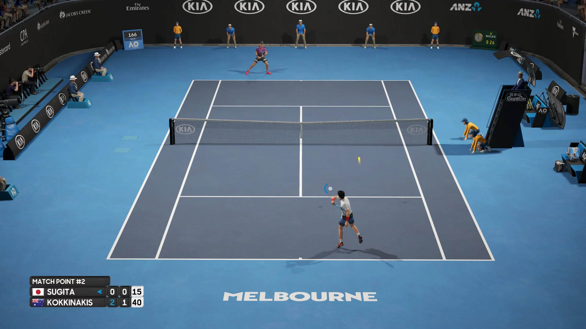 Изображение игры: AO International Tennis