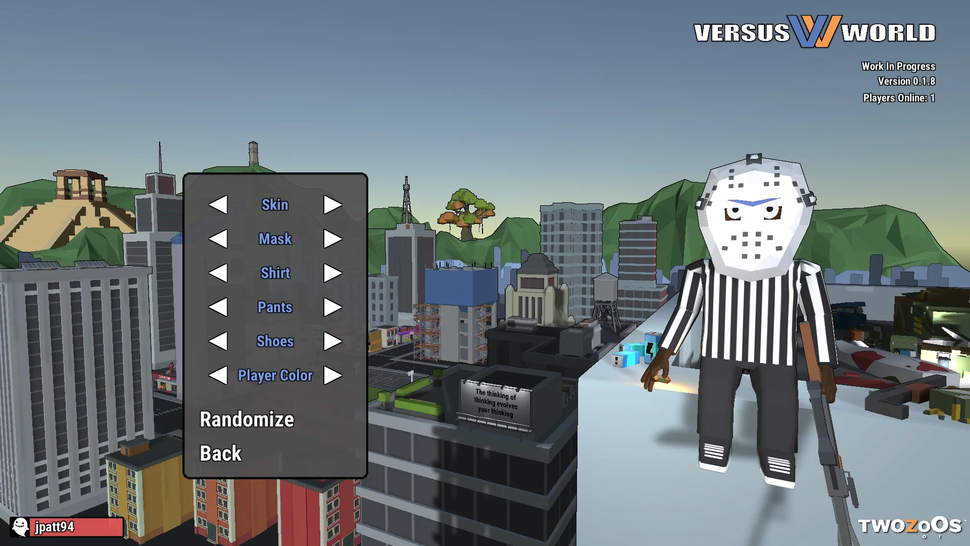 Изображение игры: Versus World