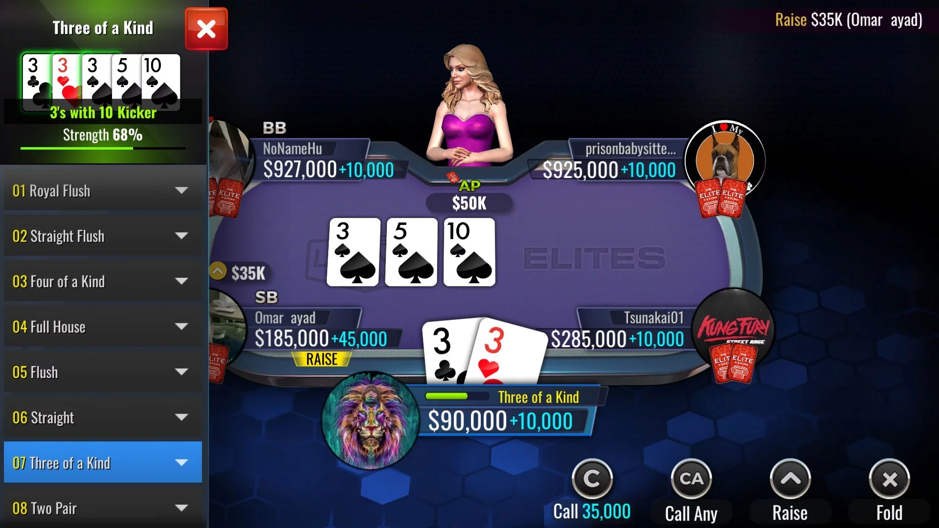Изображение игры: Poker Legends: Texas Hold'em Poker Tournaments
