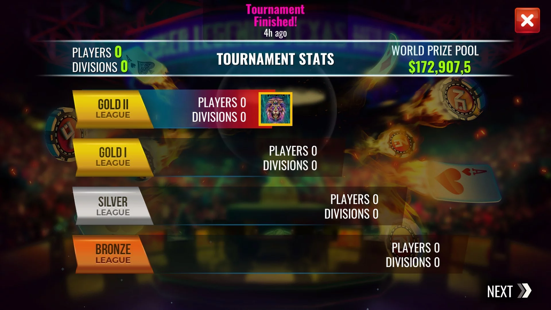 Изображение игры: Poker Legends: Texas Hold'em Poker Tournaments
