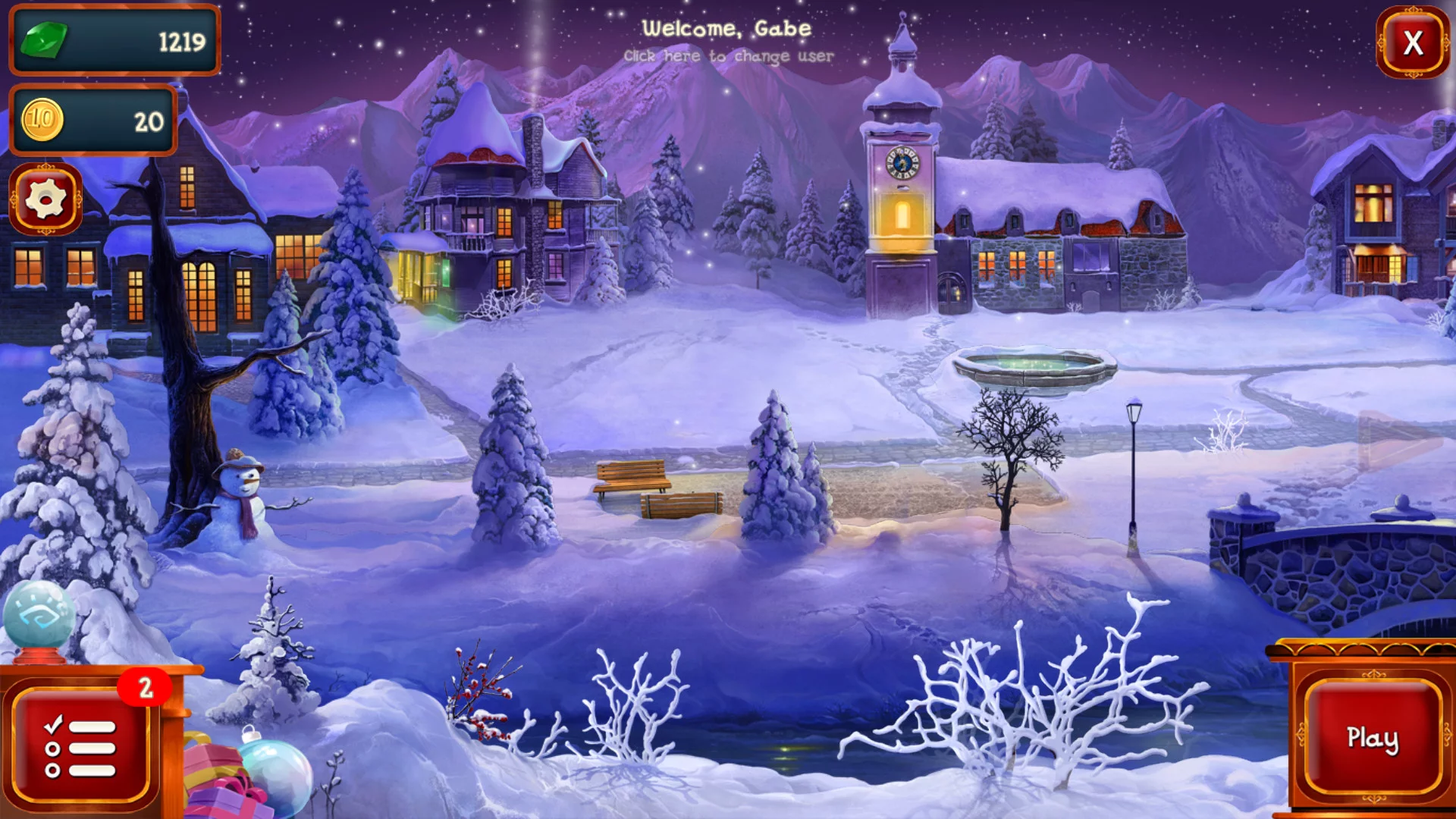 Изображение игры: Christmas Puzzle 3