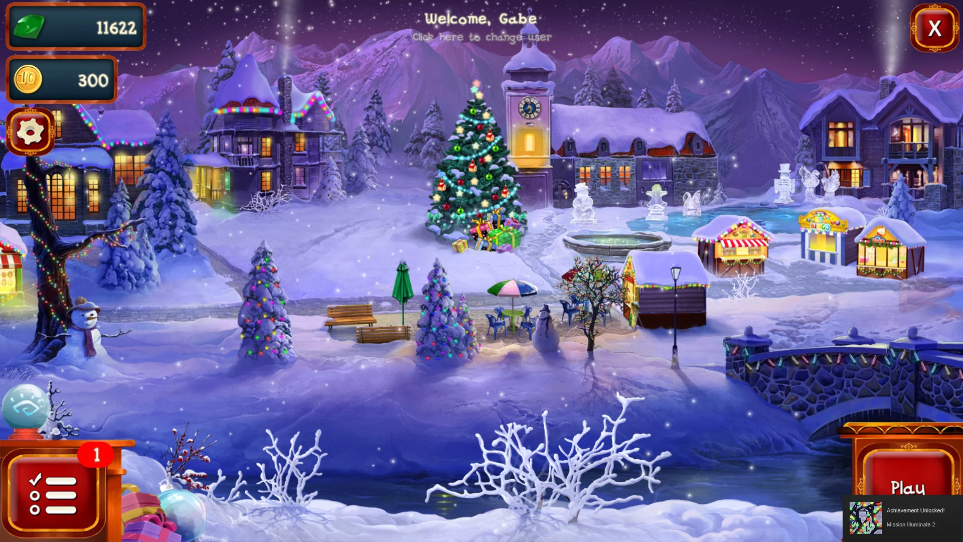 Изображение игры: Christmas Puzzle 3