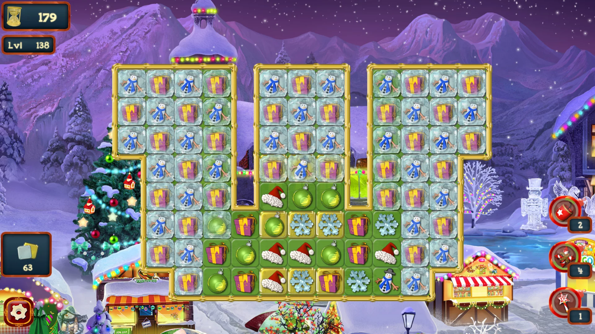 Изображение игры: Christmas Puzzle 3