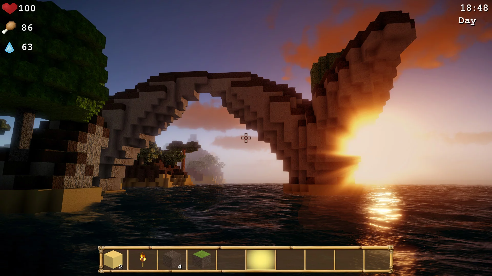 Изображение игры: Cube Life: Island Survival