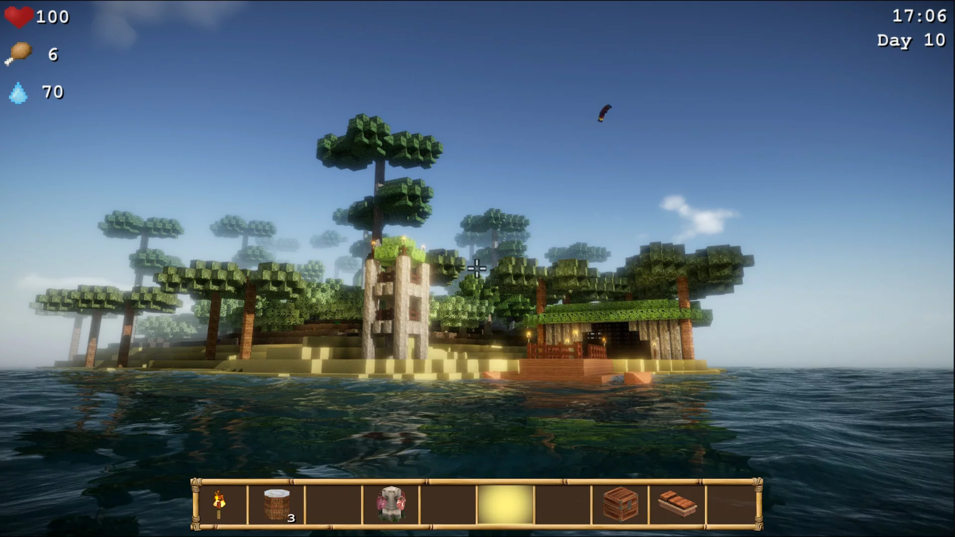 Изображение игры: Cube Life: Island Survival