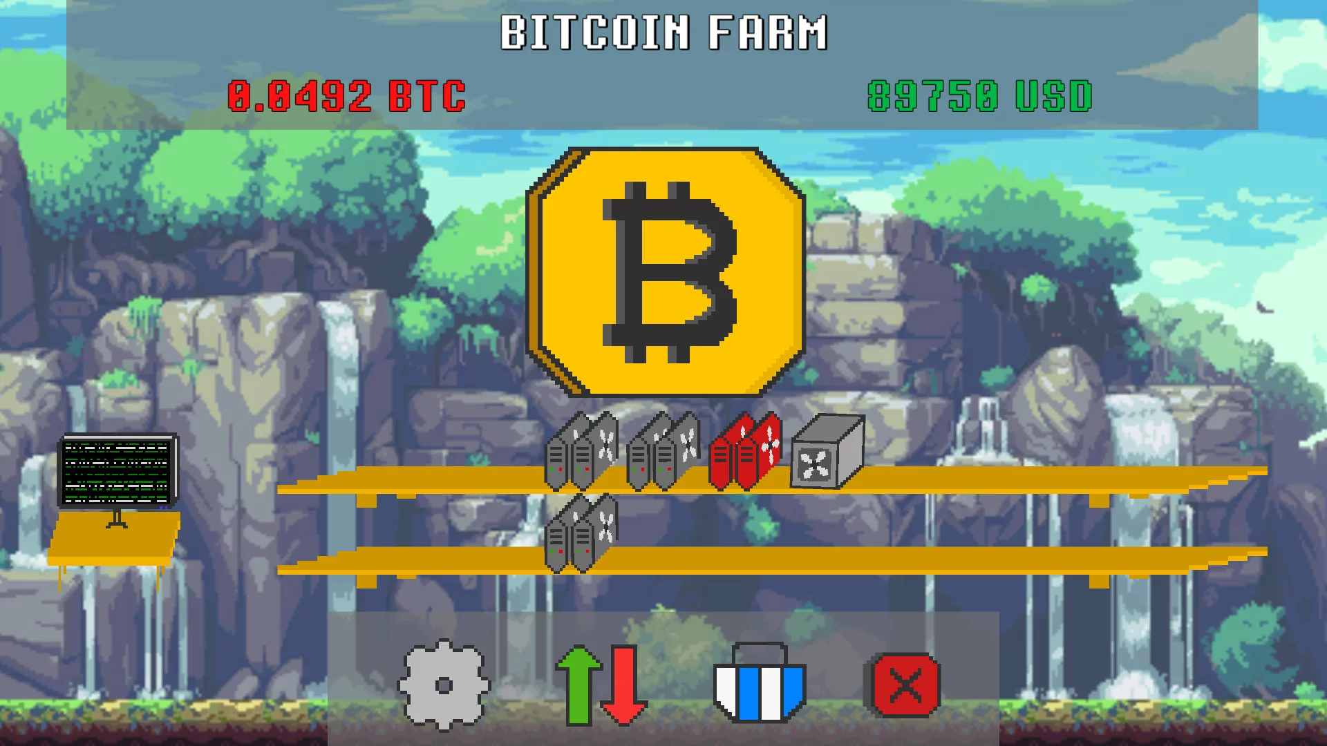 Изображение игры: Bitcoin Farm