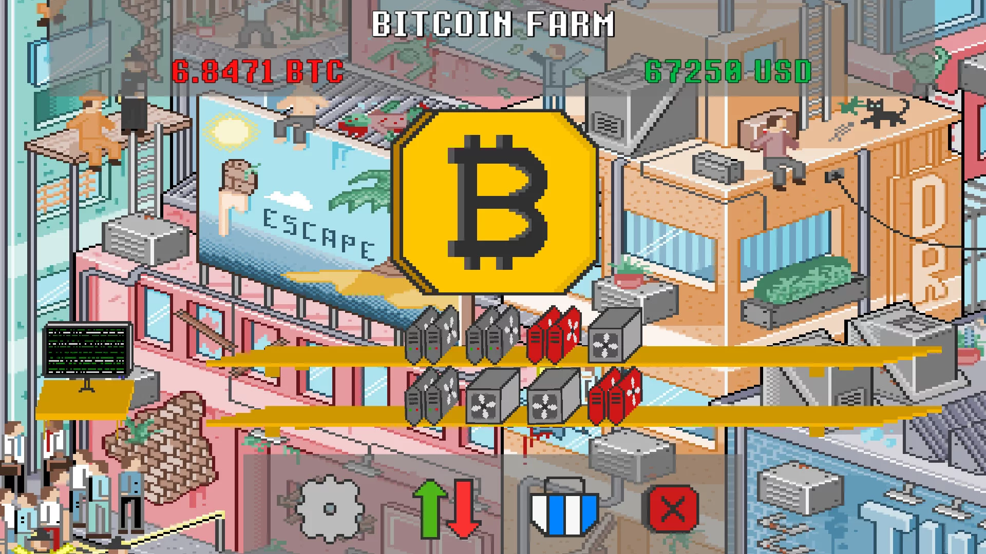 Изображение игры: Bitcoin Farm
