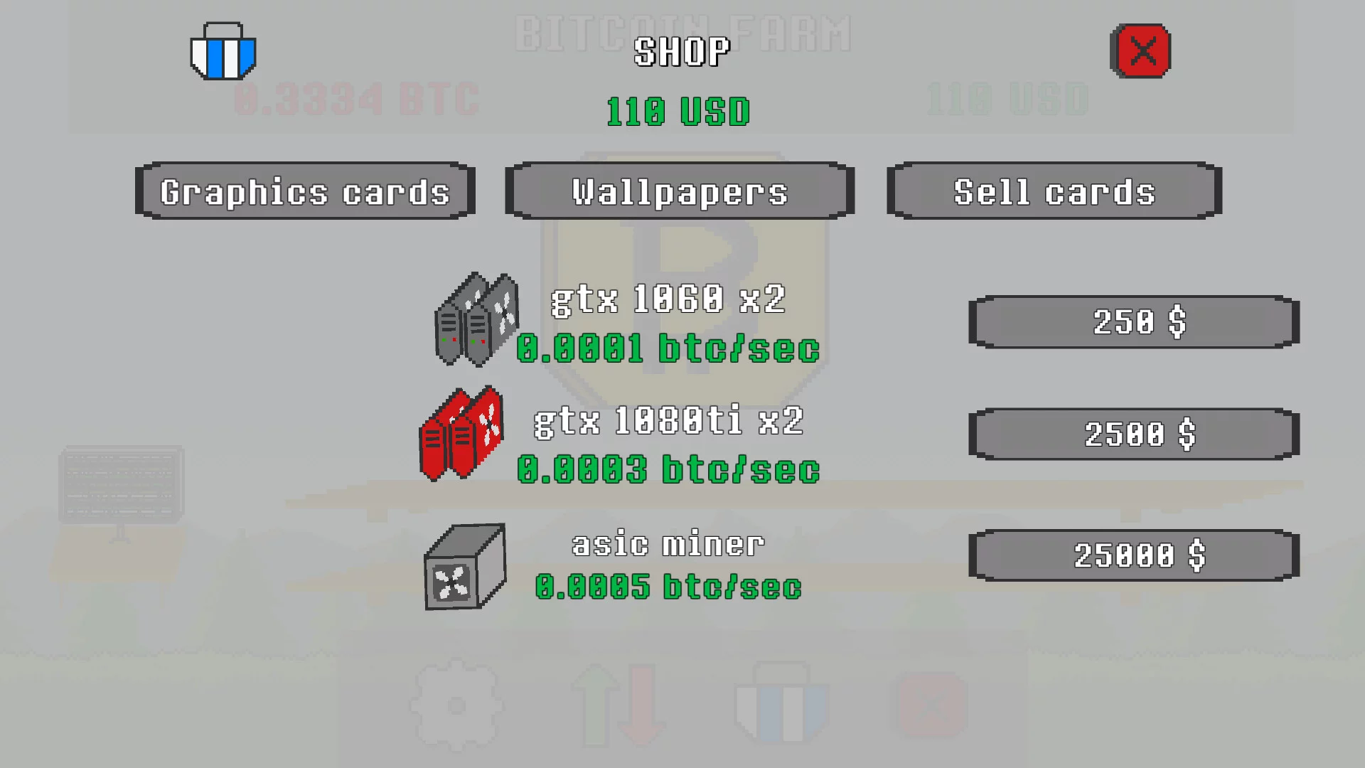 Изображение игры: Bitcoin Farm