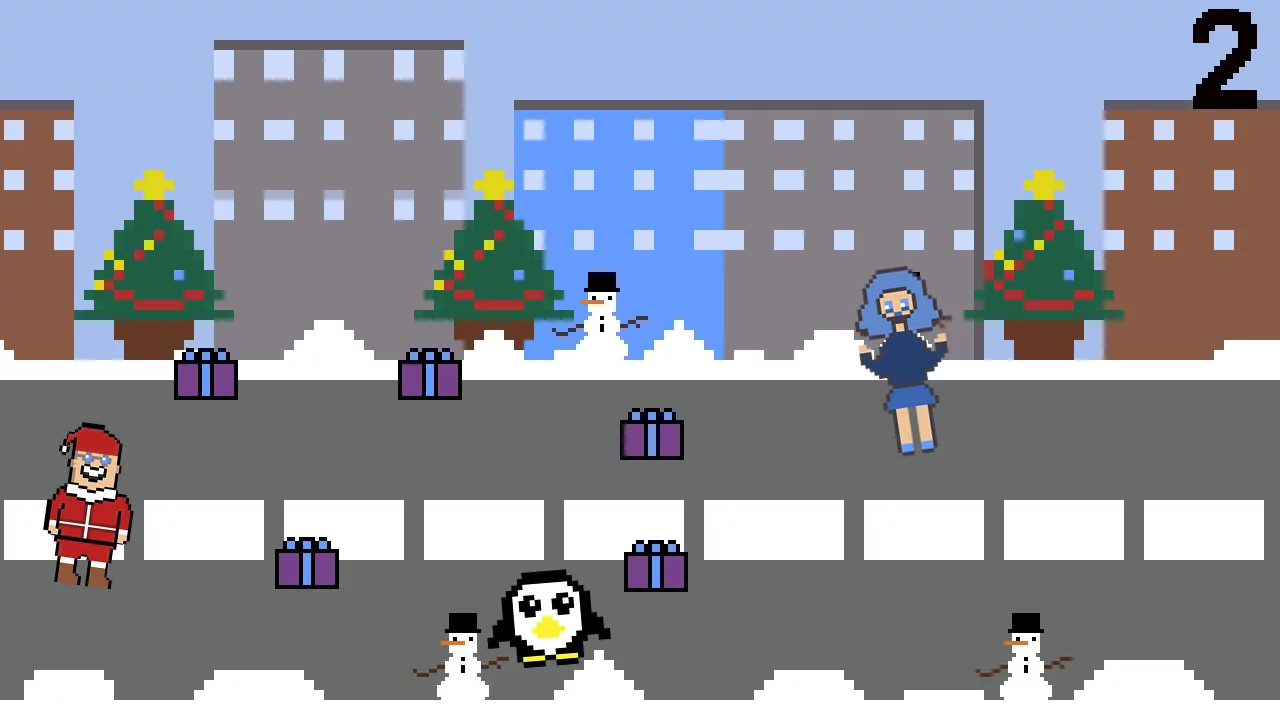 Изображение игры: Santa Run