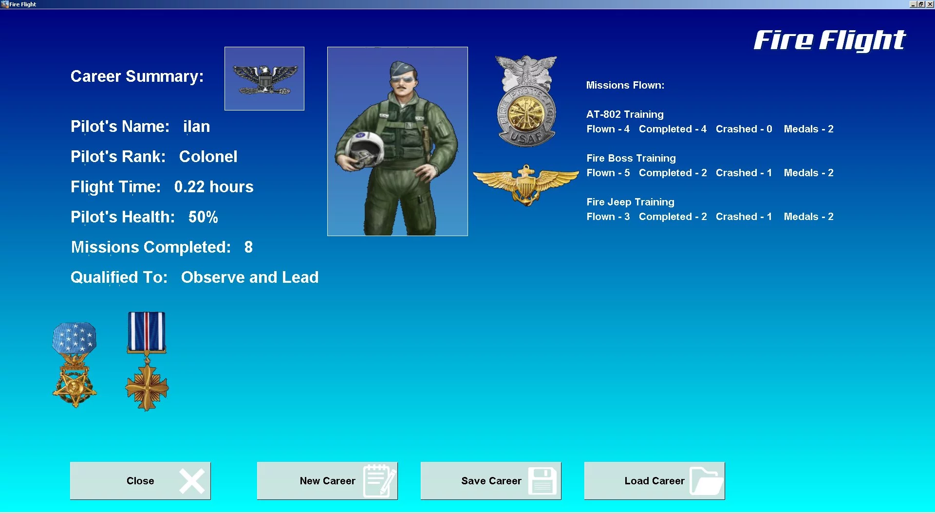 Изображение игры: Fire Flight
