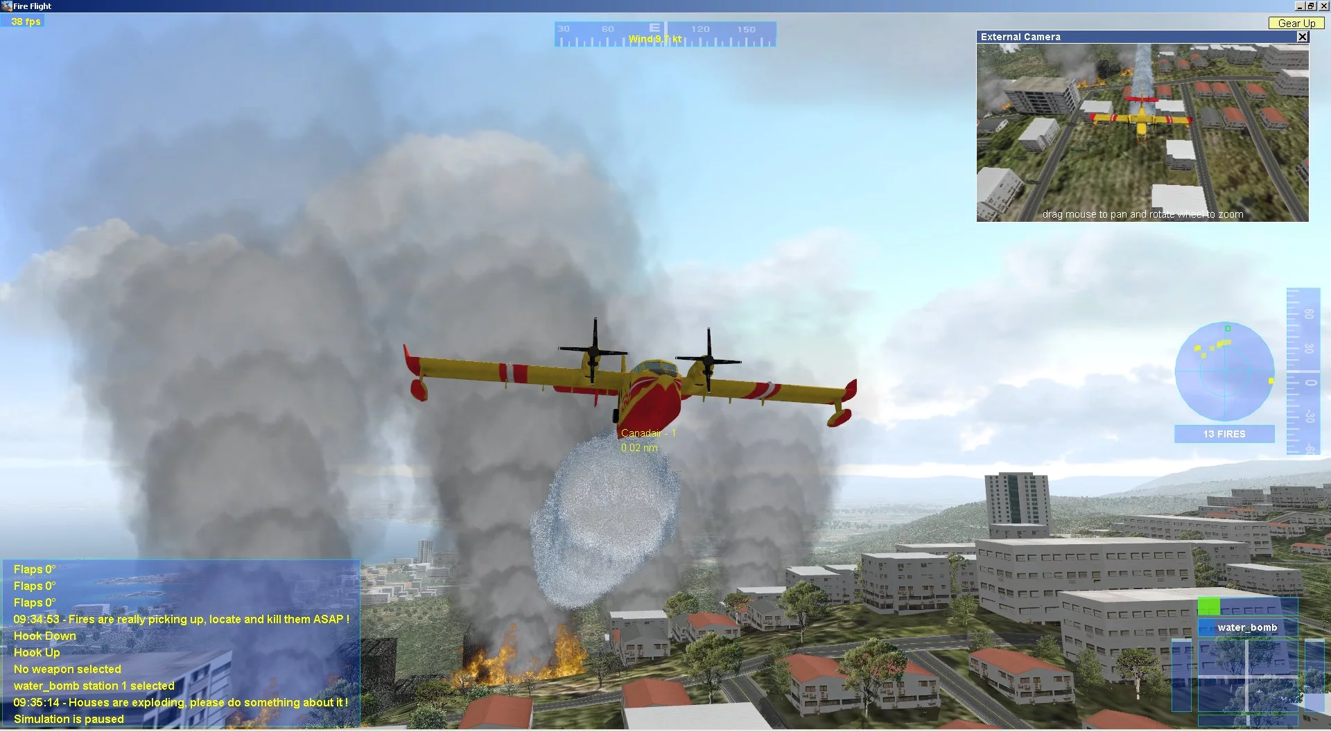 Изображение игры: Fire Flight