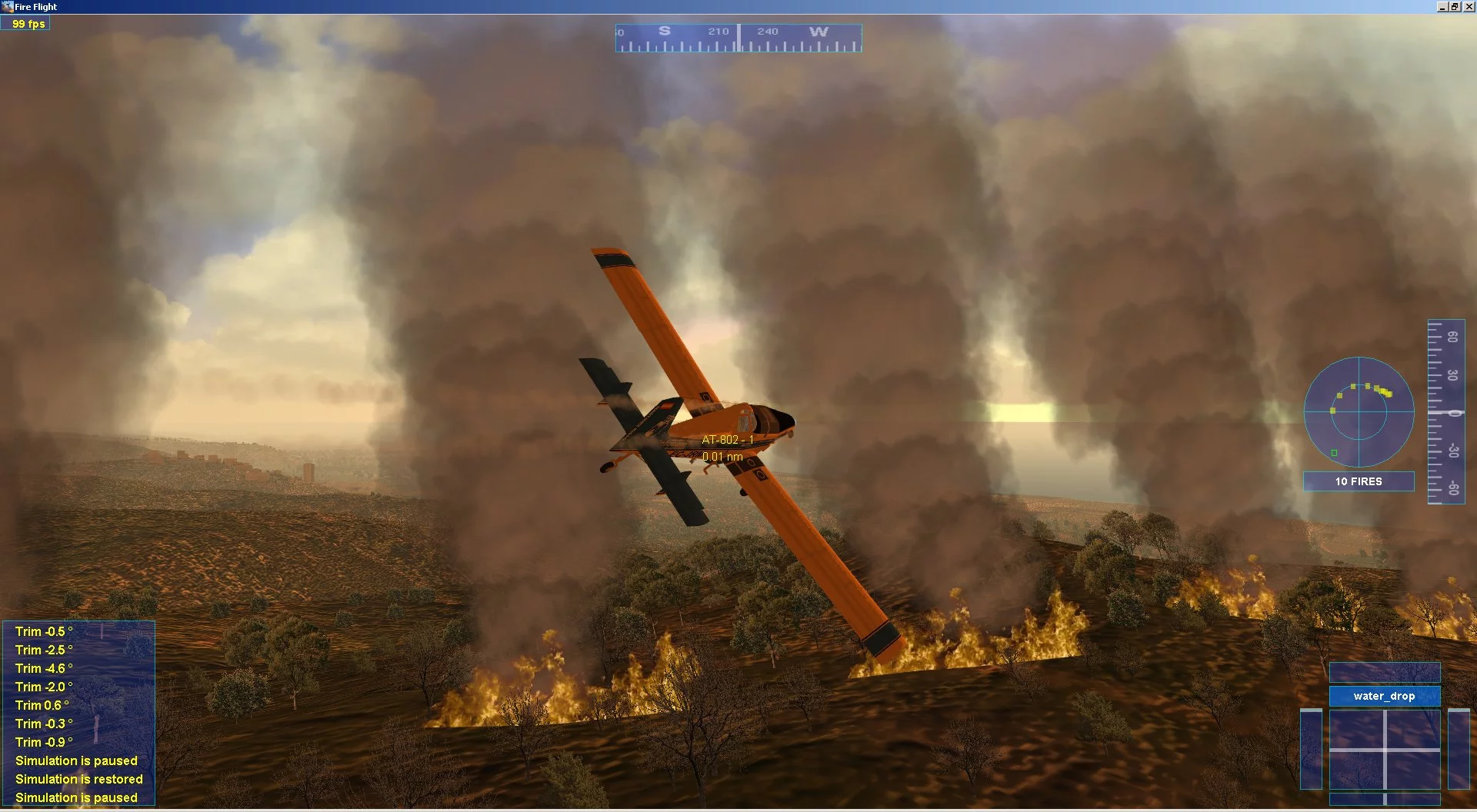 Изображение игры: Fire Flight