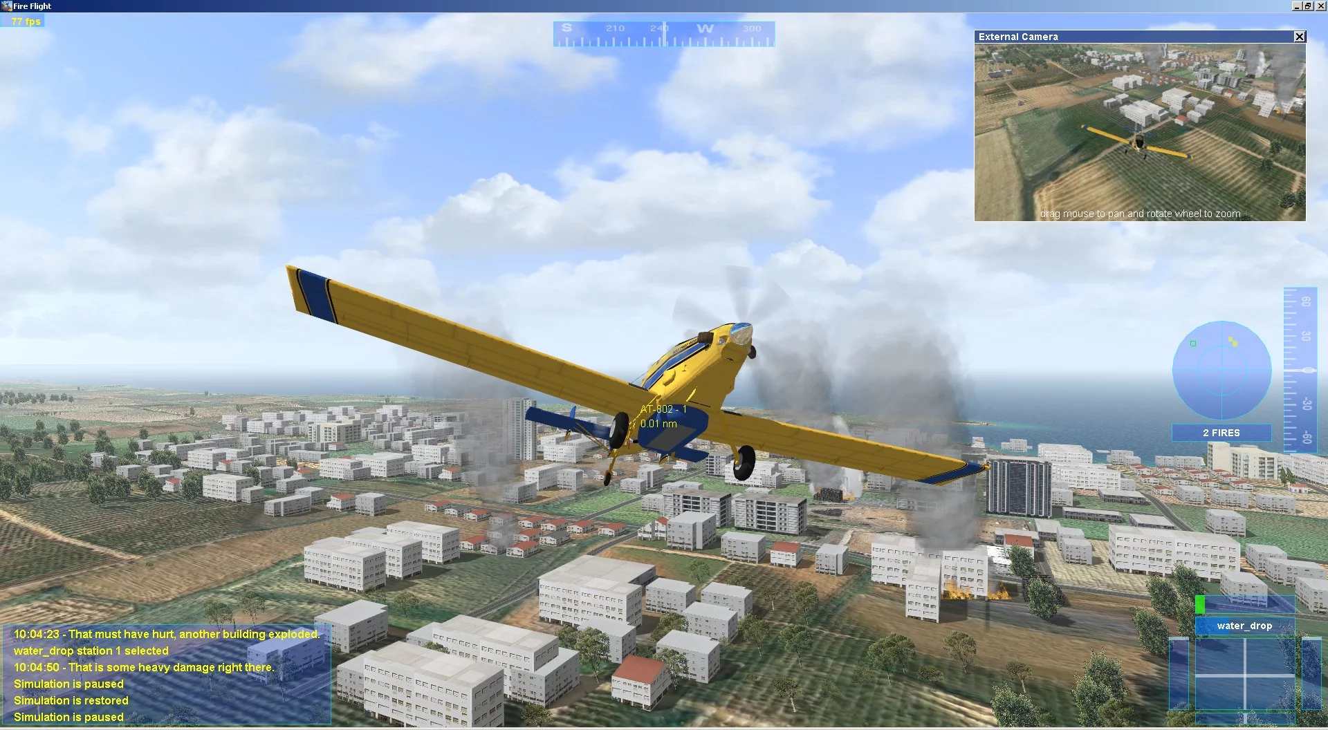 Изображение игры: Fire Flight
