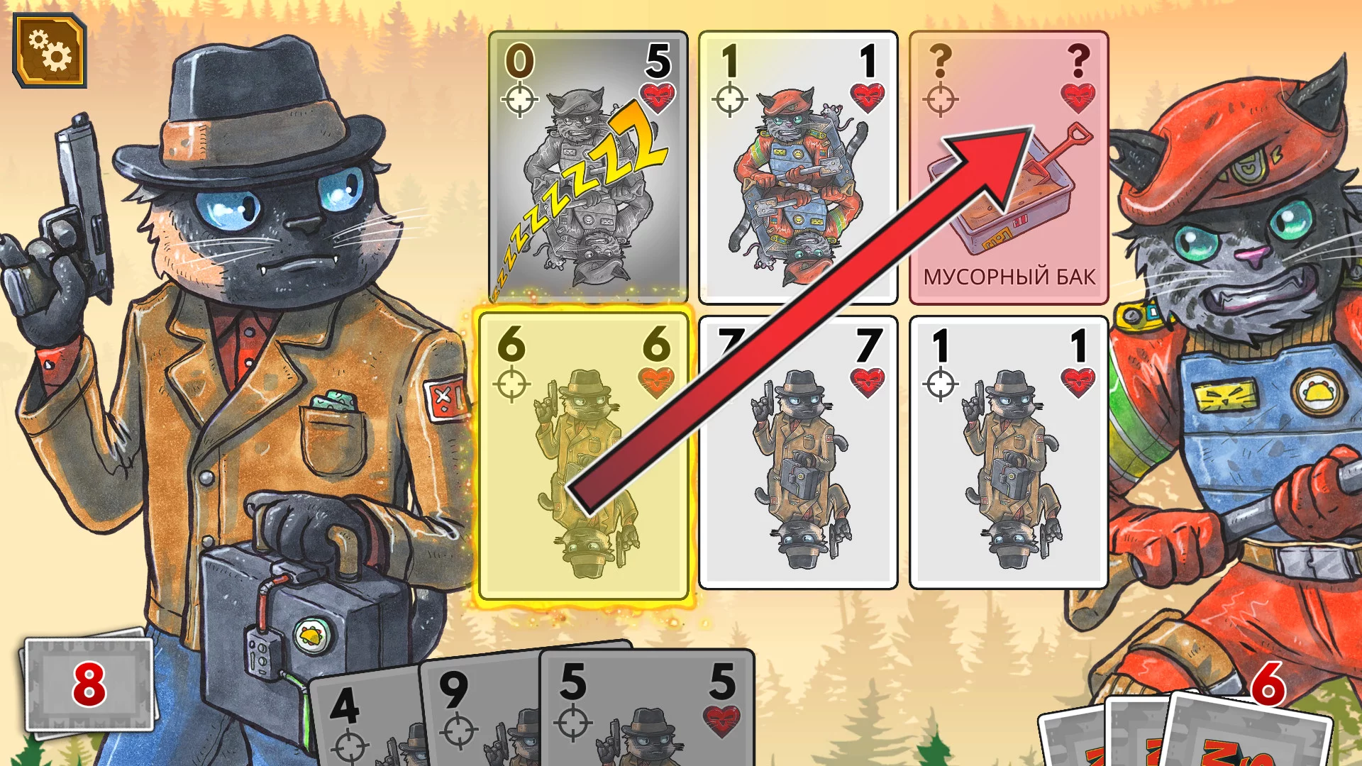 Изображение игры: Meow Wars: Card Battle