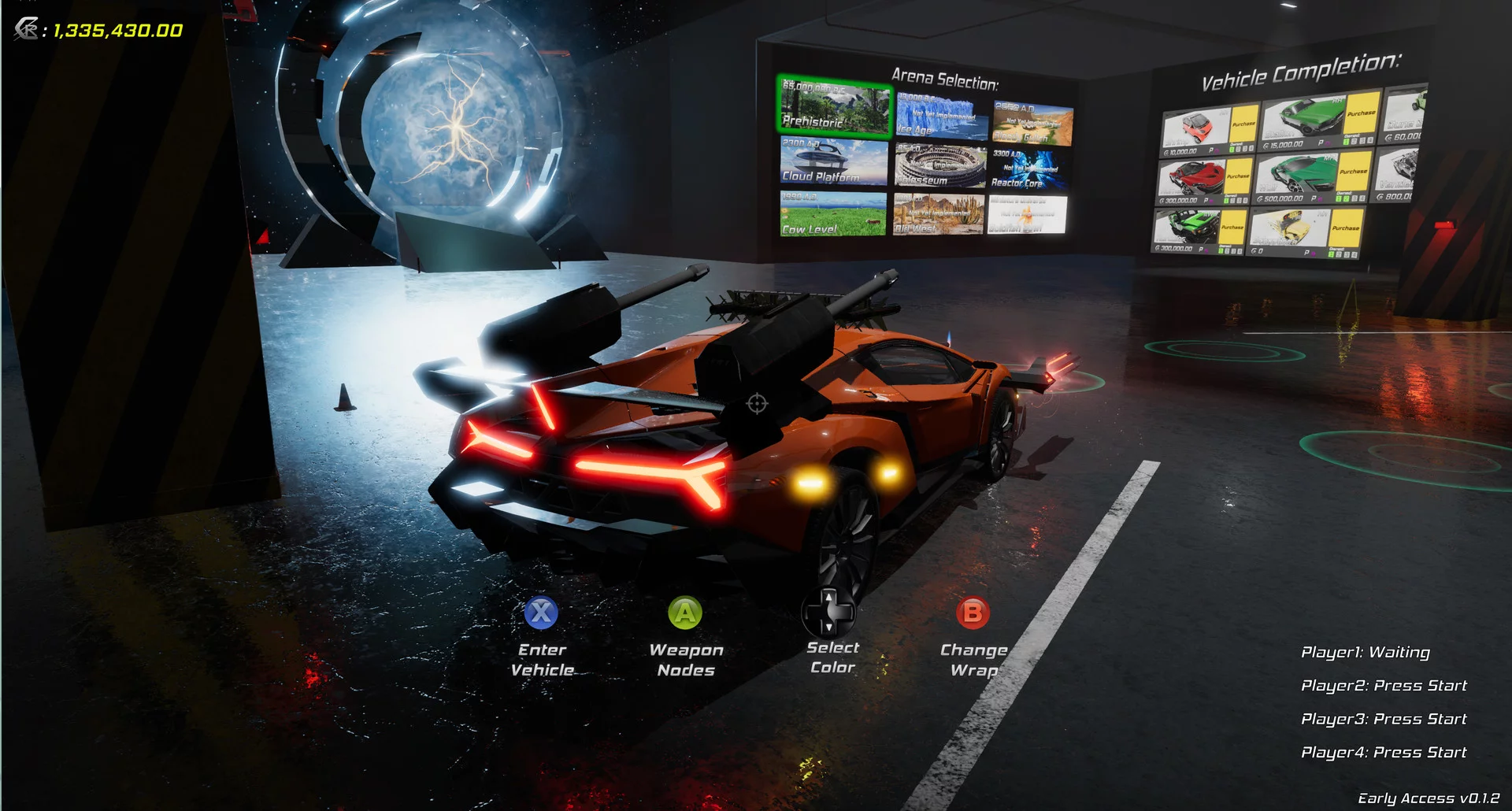 Изображение игры: Cars with Guns: It's About Time