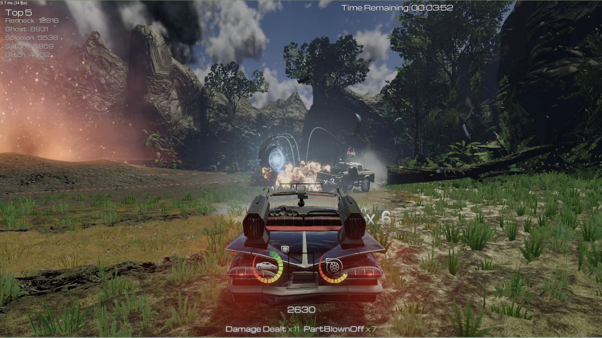 Изображение игры: Cars with Guns: It's About Time