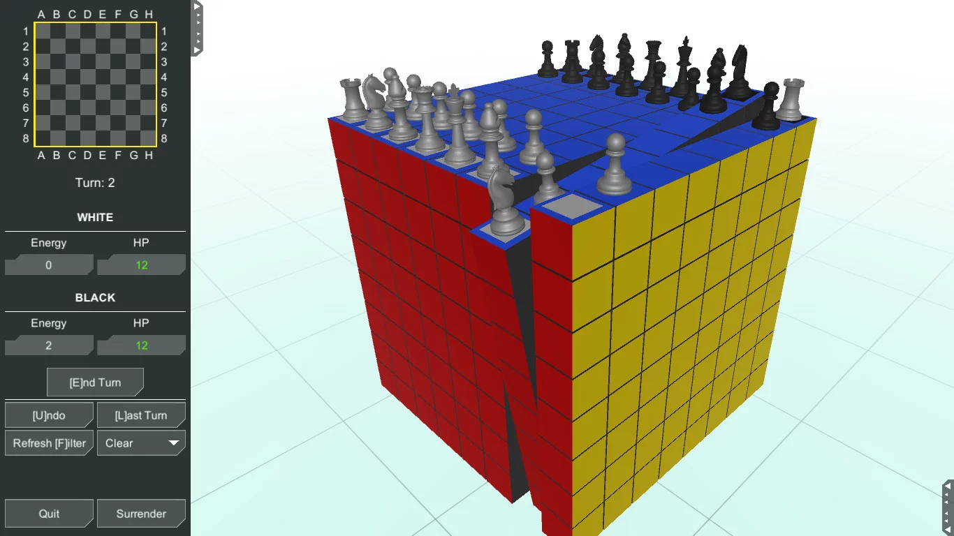 Изображение игры: Chess Cubed
