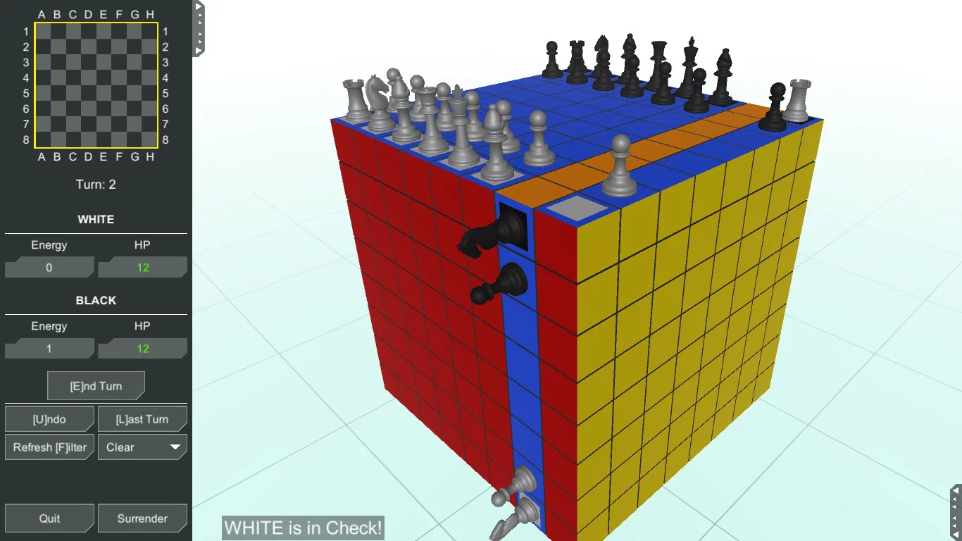 Изображение игры: Chess Cubed