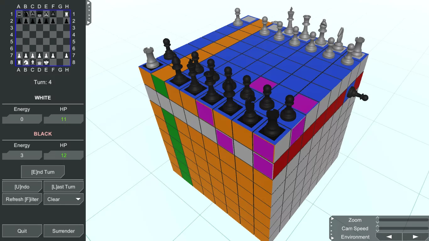Изображение игры: Chess Cubed