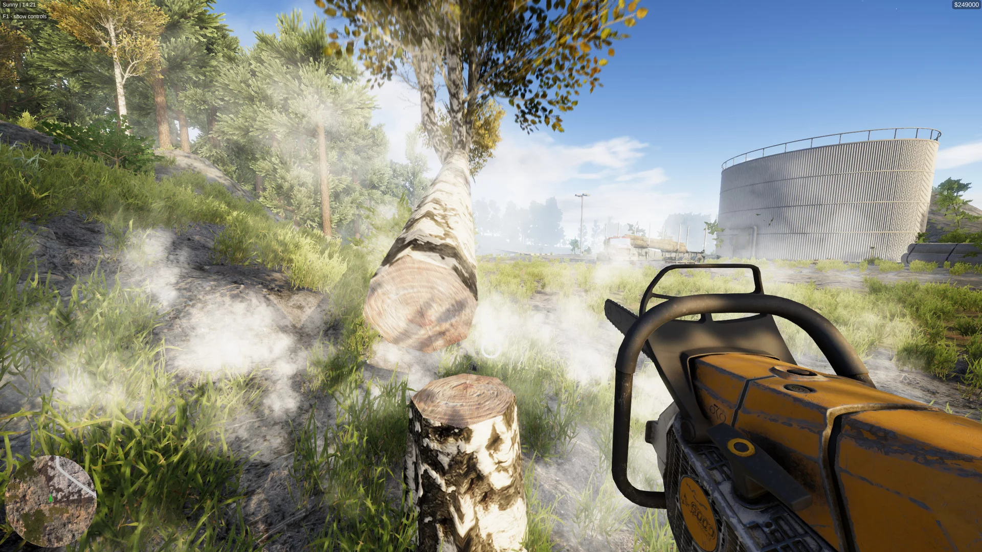 Изображение игры: Lumberjack Simulator