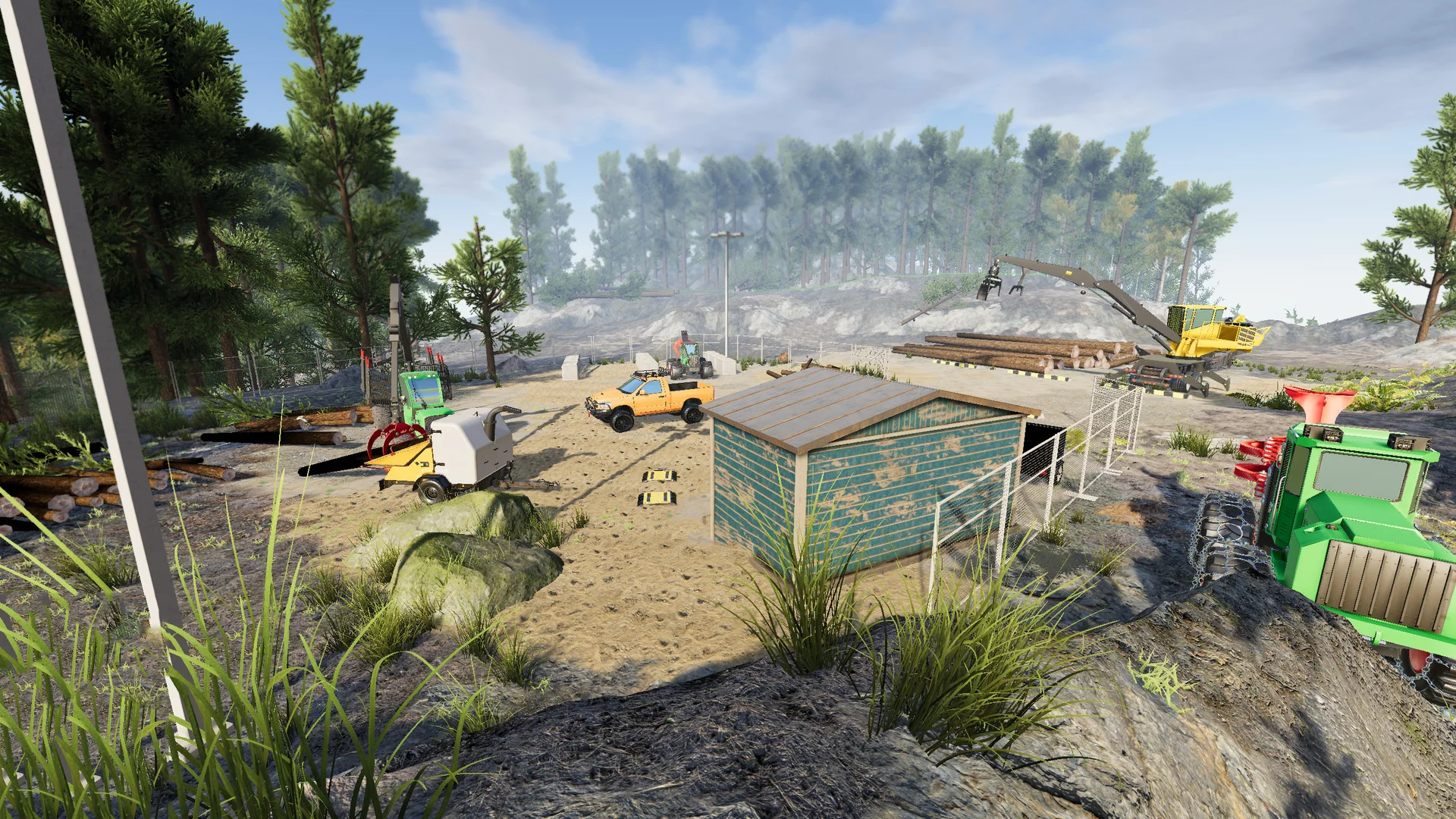 Изображение игры: Lumberjack Simulator