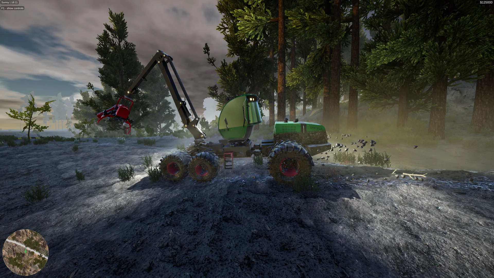 Изображение игры: Lumberjack Simulator