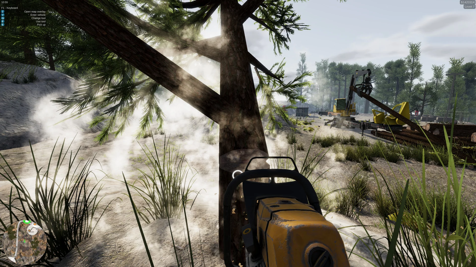 Изображение игры: Lumberjack Simulator