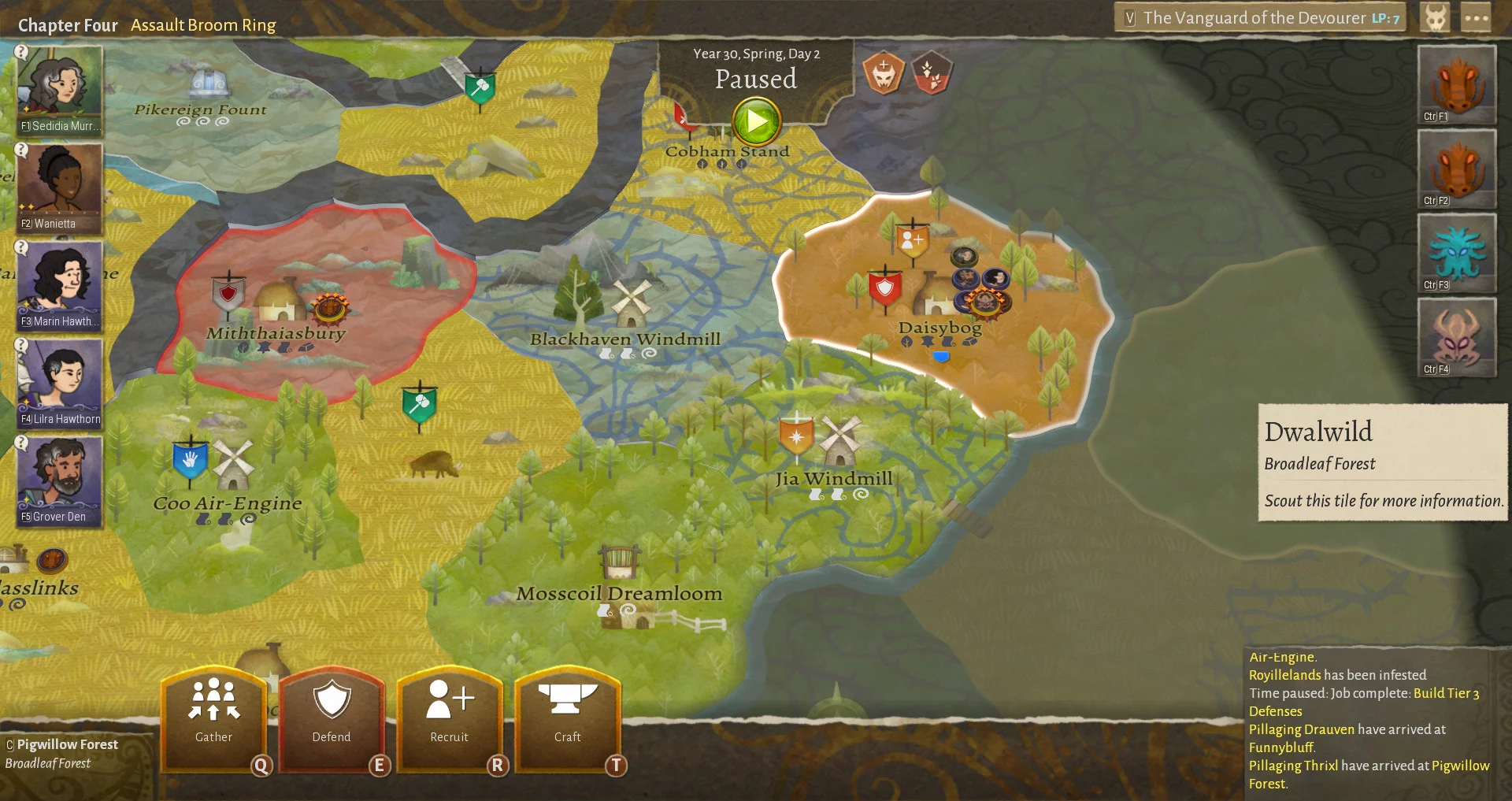 Изображение игры: Wildermyth