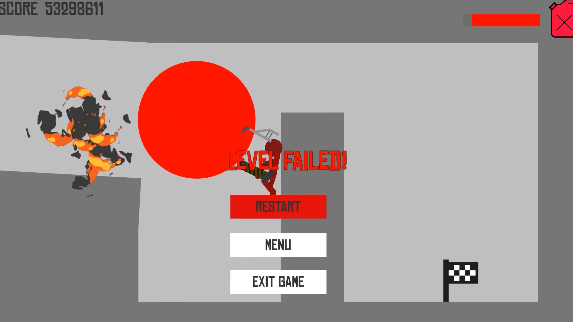 Изображение игры: Stickman Jetpack