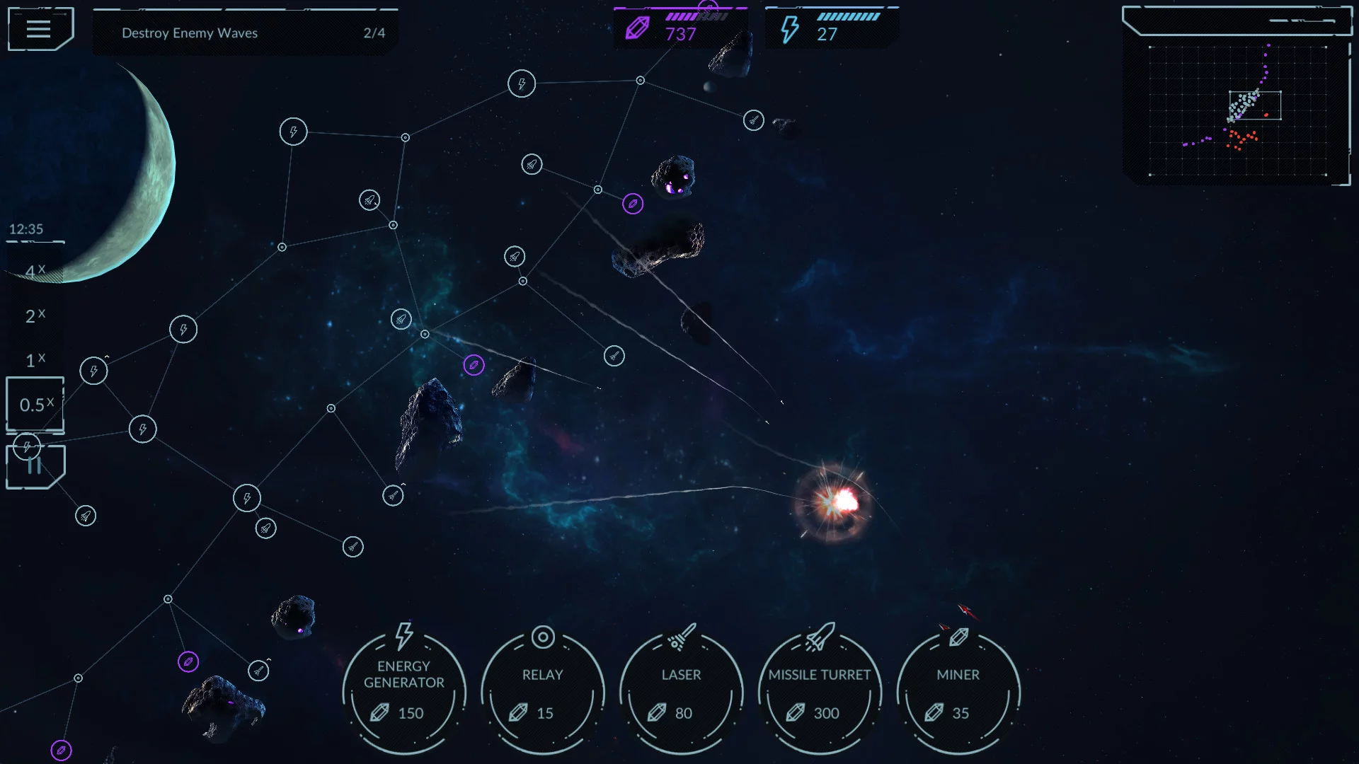 Изображение игры: Phantom Signal — Sci-Fi Strategy Game
